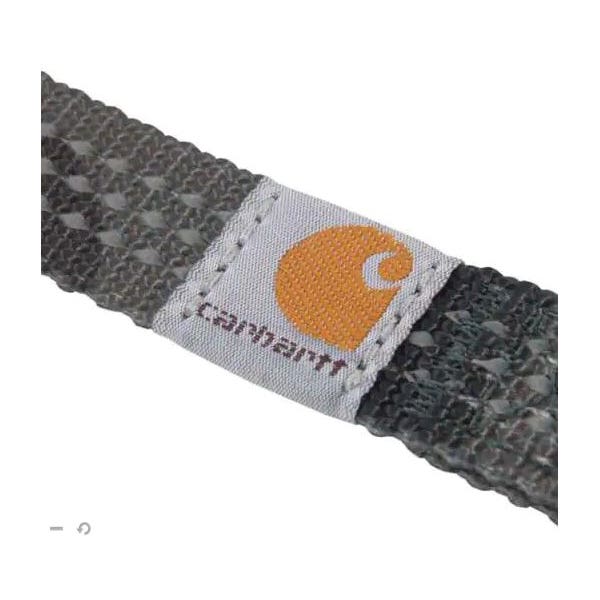 Carhartt Tradesman Dog Leash, 6 ft L, 1 in W, Nylon Line, Orange, Fastening Method: D-Ring, L Breed