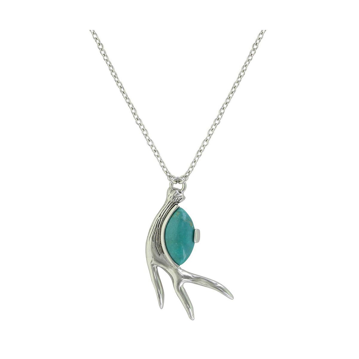 Montana Silversmiths Pursue the Wild Hidden Treasure Turquoise Necklace