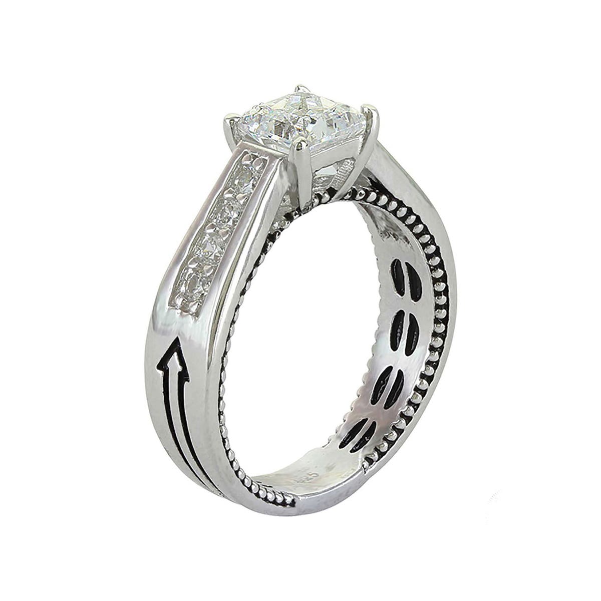 Montana Silversmiths Pursue the Wild Follow Your Arrow Ring Sz7
