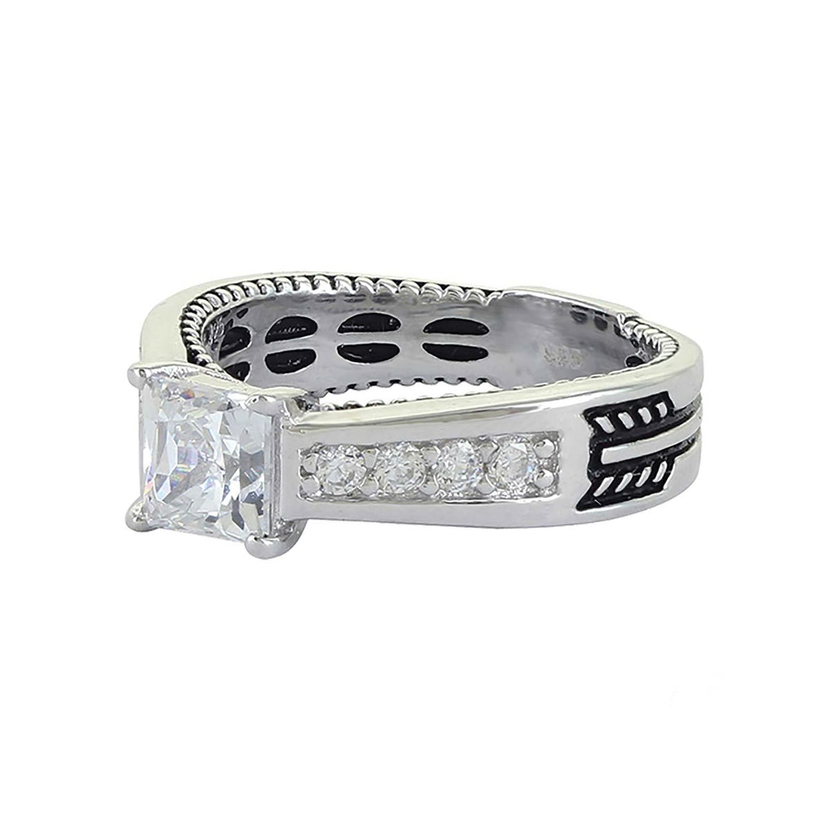 Montana Silversmiths Pursue the Wild Follow Your Arrow Ring Sz7