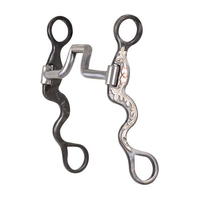 Classic Equine Tool Box Bit Horse Bit, 8 in, 5-1/2 in Mouth