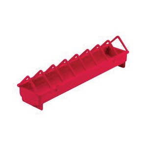 Little Giant Wide Poultry Trough Feeder, Plastic