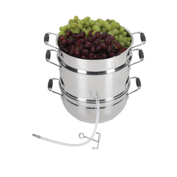 VKP Steam Juicer, 8 qt Bowl, Stainless Steel Housing Material
