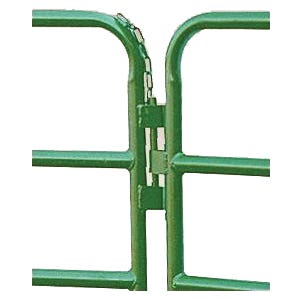 Hutchison Hw Brand WP660-12-1-3/4 Corral Panel, 12 ft W, 60 in H, Green, Powder-Coated