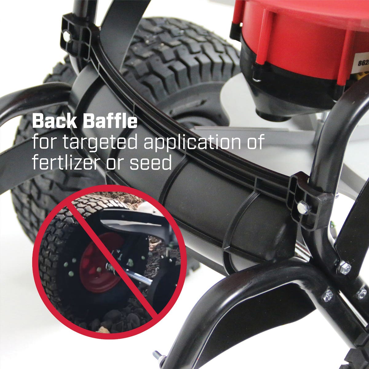 Chapin 8620B Tow Behind Spreader with Auto-Stop Dual Impeller