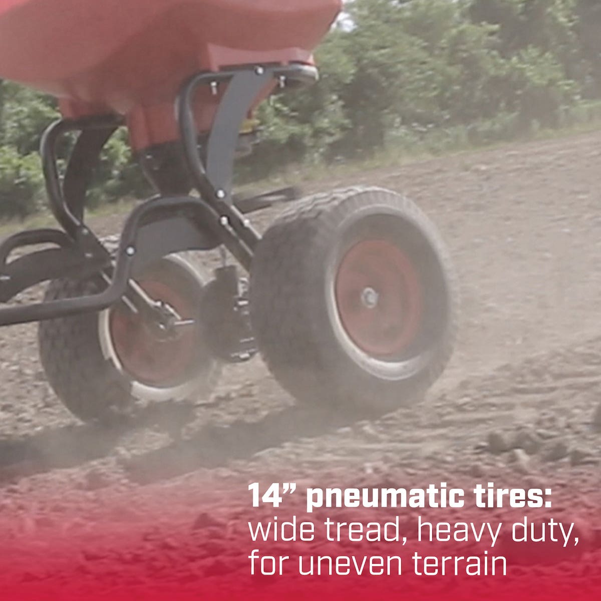 Chapin 8620B Tow Behind Spreader with Auto-Stop Dual Impeller