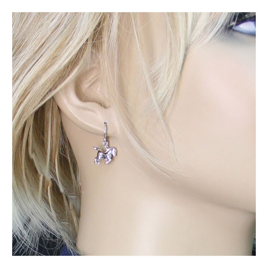 Montana Silversmiths Prancing Horse Earrings