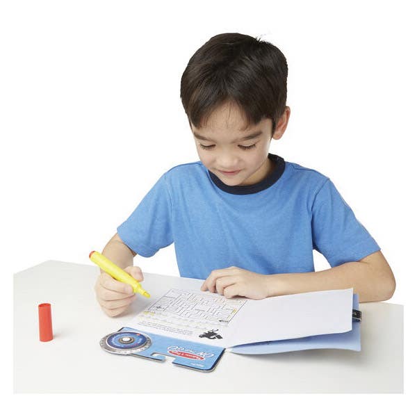 Melissa & Doug Travel Activity Book, Secret Decoder Game Book
