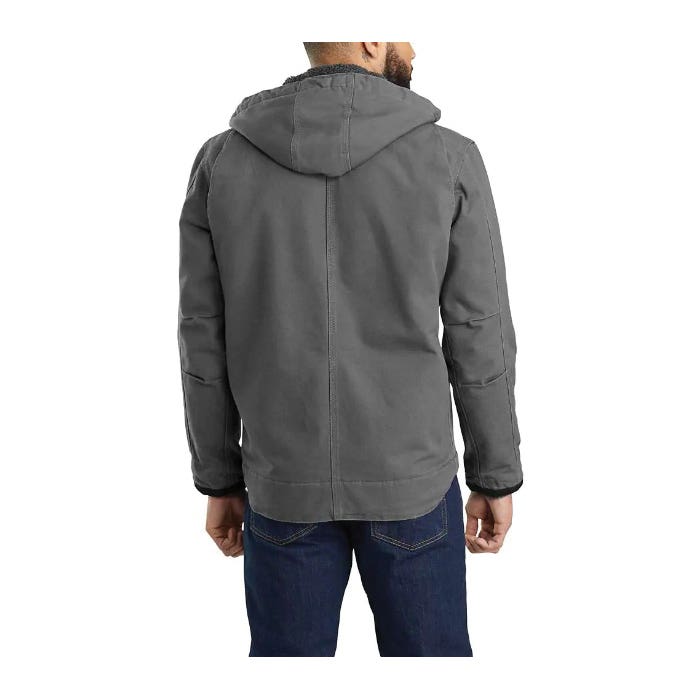 Carhartt Bartlett Jacket, 2XL, Carhartt Brown, Snap, Zipper Closure, Regular