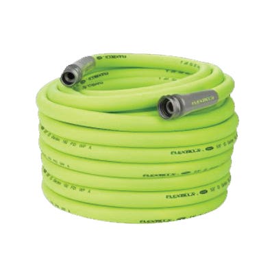 Flexzilla SwivelGrip Garden Hose, 5/8 in, 50 ft L, GHT, Polymer, Green