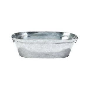 Miller GOT105 Tub, Oval, 10.5 gal Capacity, Metal, Galvanized