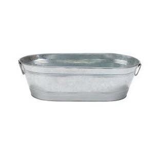 Miller Oval Tub – 7.5 gal, Galvanized