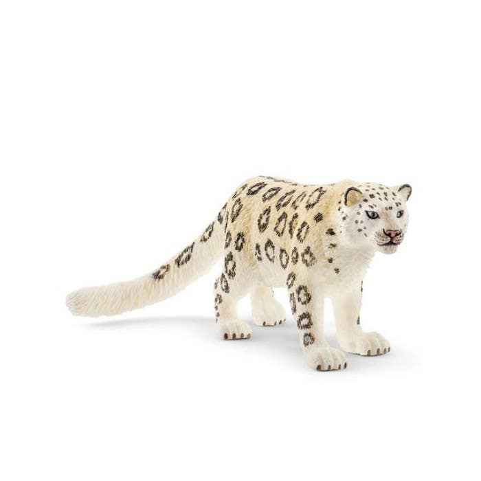 Schleich-S Wild Life Series Animal Toy, Snow Leopard, Plastic