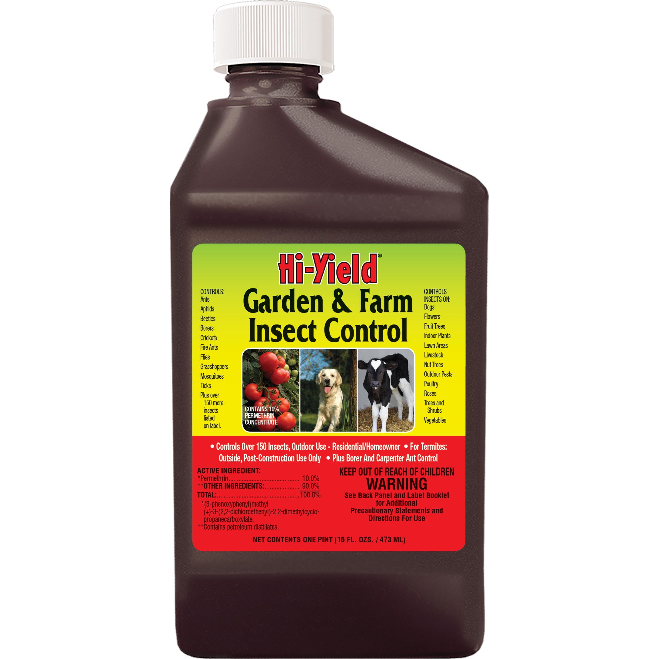 Hi-Yield Garden & Farm Insect Control 16 oz
