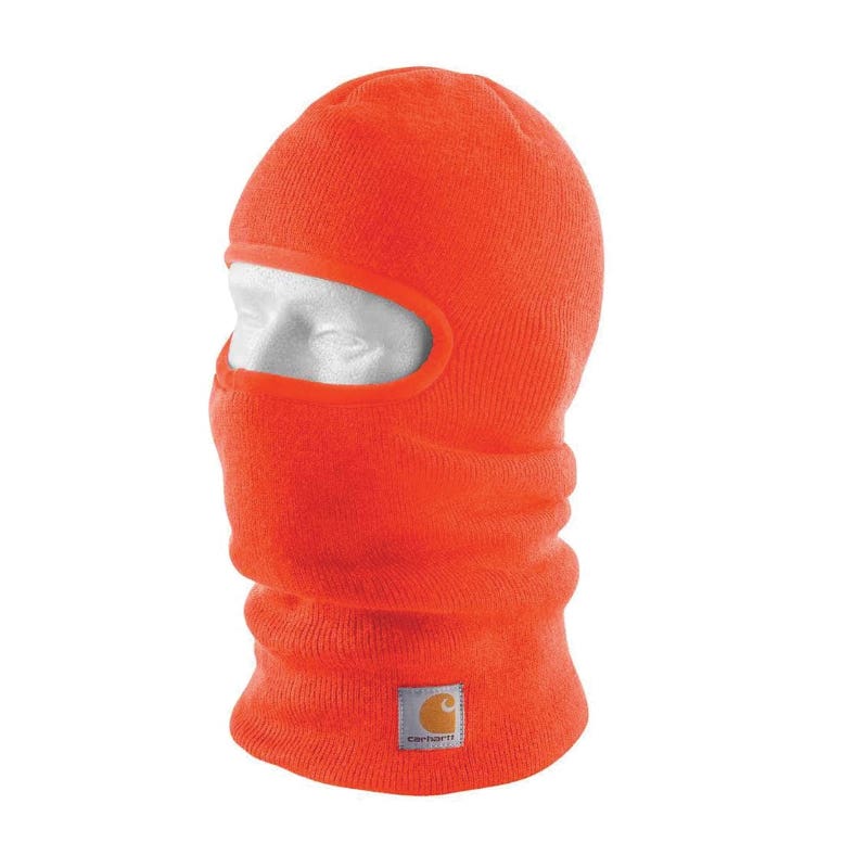 Carhartt Knit Insulated Face Mask, Men's, One-Size, Acrylic, Brite Orange