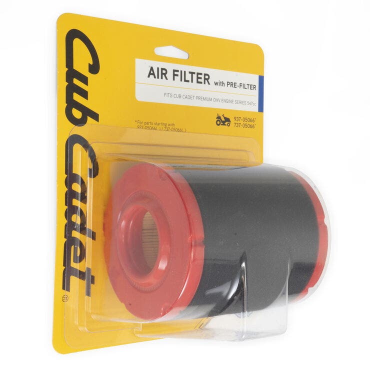Cub Cadet 490-200-C063 Air Filter with Pre-Cleaner, For: Cub Cadet 547 cc Premium OHV Engines