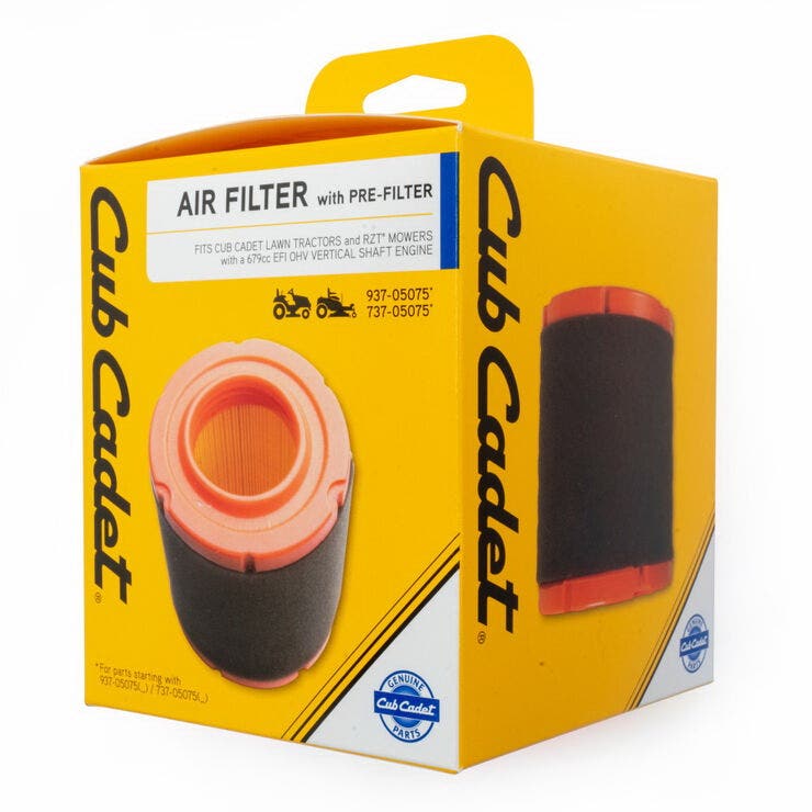 Cub Cadet 490-200-C082 Air Filter with Pre-Filter, For: Cub Cadet 490-200-C082 Lawn Tractors and Zero-Turn Mowers