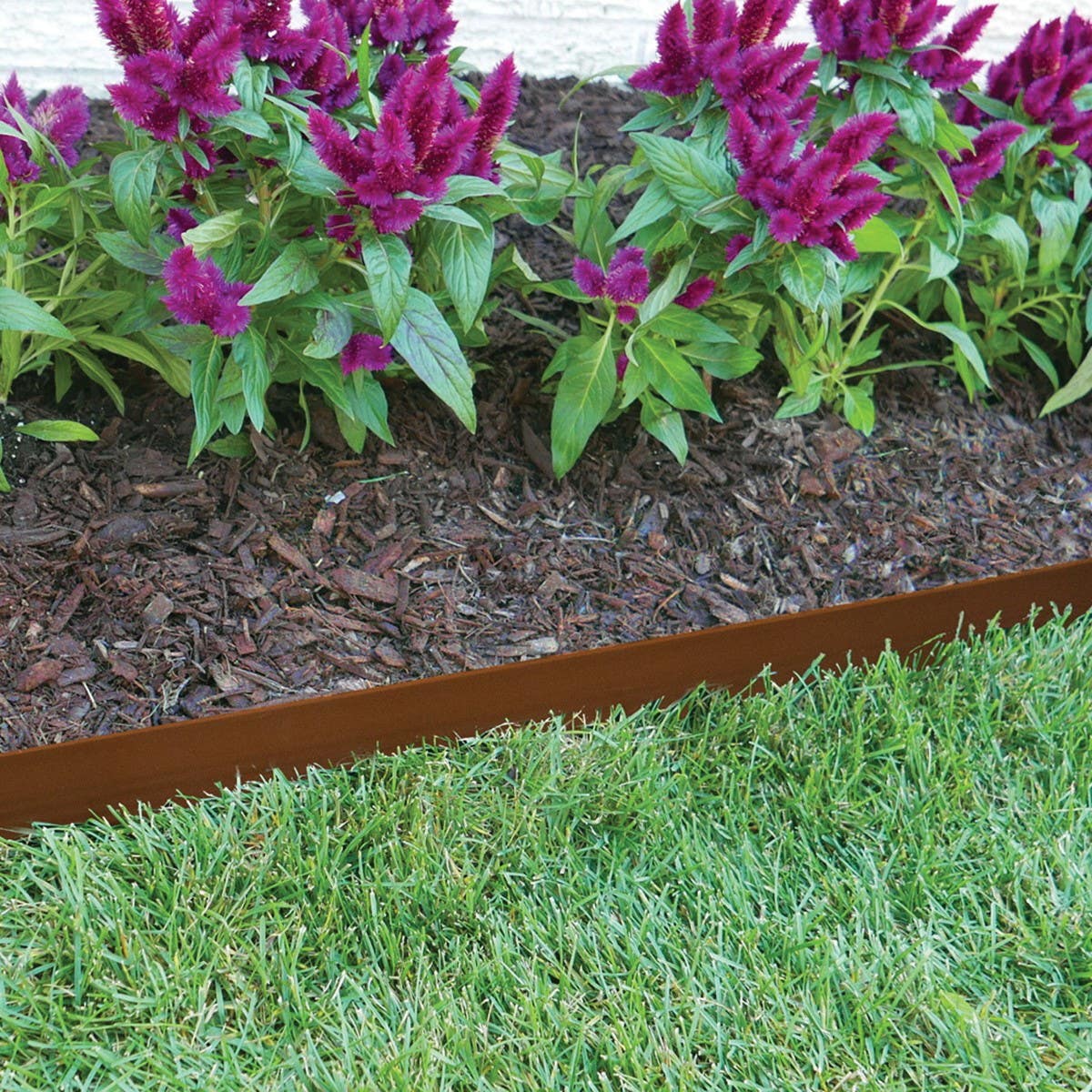 Valley View Innovative Landscape Edging Coil, 20 ft L, 3 in H, Resin, Black