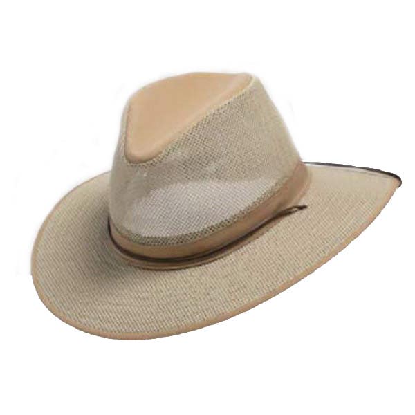 Henschel Hat Company 5310-95-M Crushable Hat, M, Cotton/Polyester, Khaki