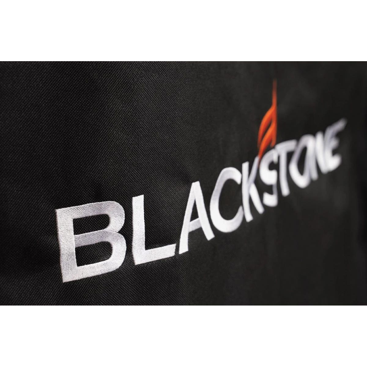 Blackstone Griddle with Hood Cover, 36 in W, 26-1/2 in D, 61-1/2 in H, Polyester, Black/Gray