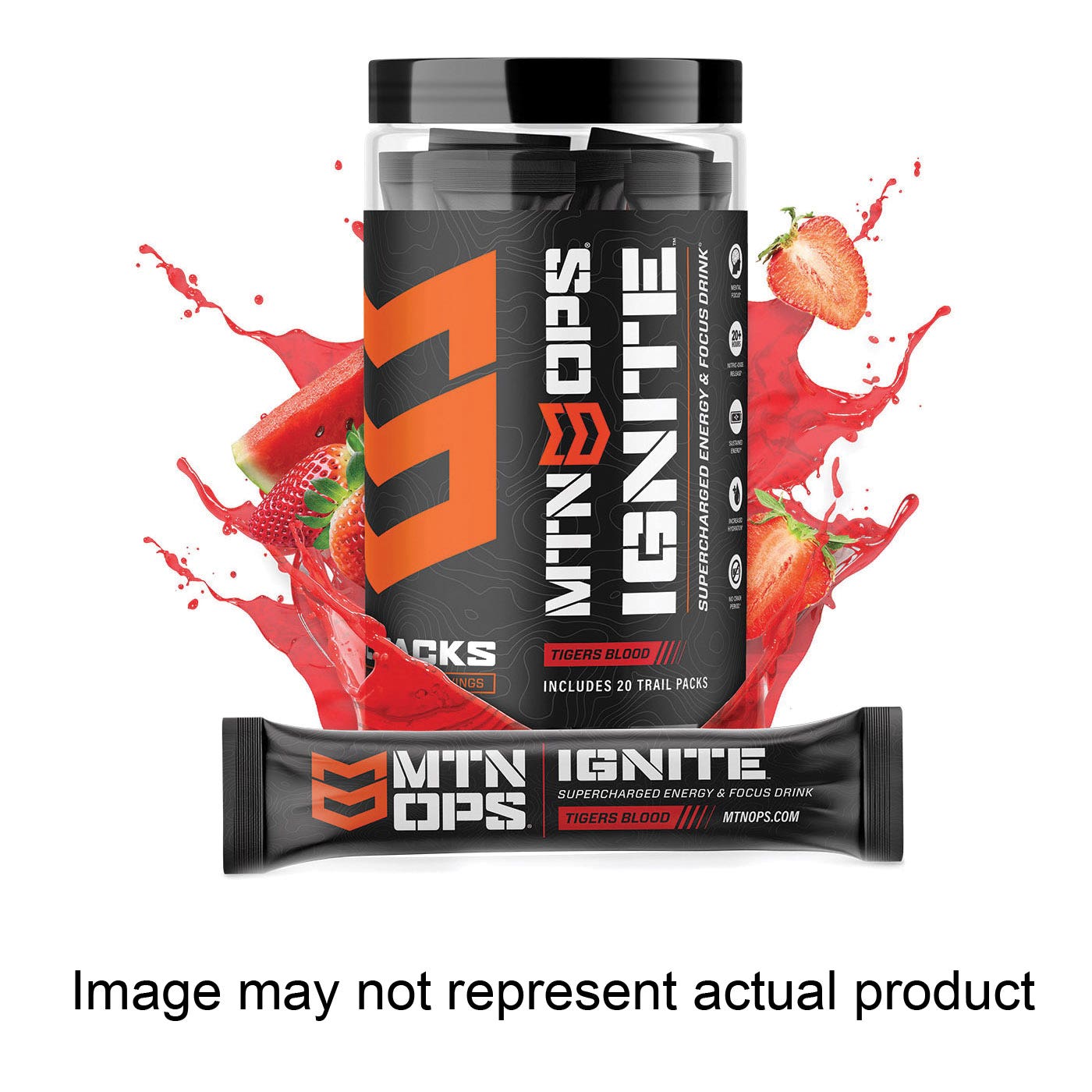 Mtn Ops Energy Booster Mix Trial Pack, Tigers Blood