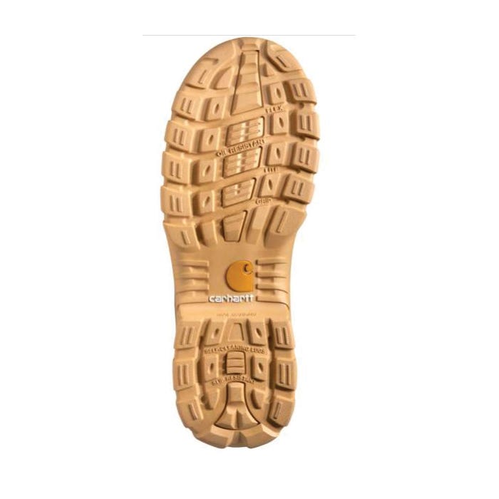 Carhartt Men's Rugged Flex® Waterproof 6" Composite Toe Work Boot, 10.5, W, Wheat