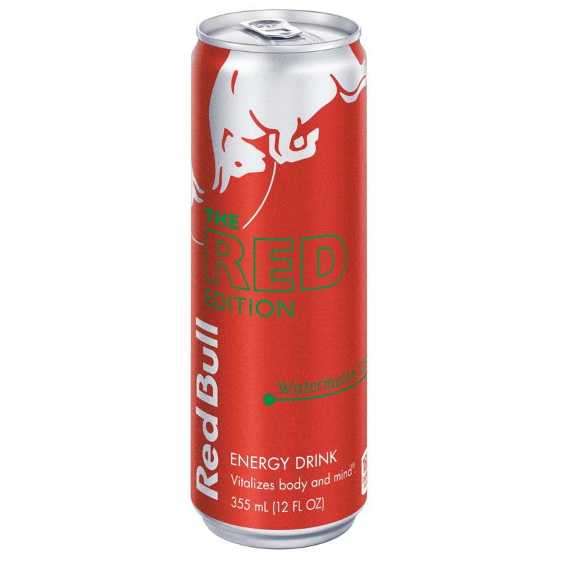 Red Bull Watermelon Energy Drink 12 oz