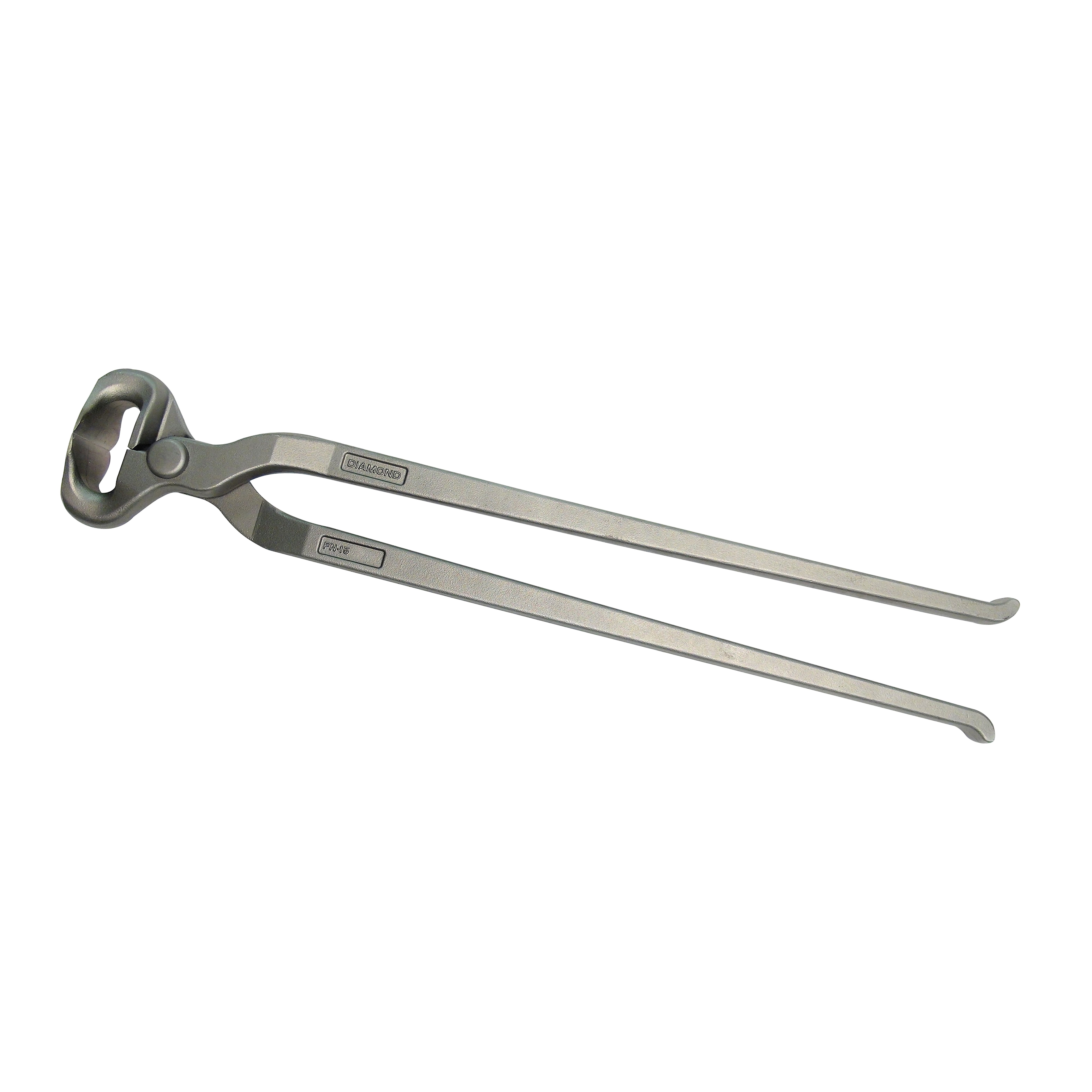 Diamond Farrier DFN15 Hoof Nipper, Wide Blade, Steel Blade, Steel Handle, 15 in OAL