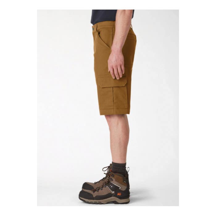 Dickies DuraTech Ranger Series Duck Shorts, 38, Cotton/Elastane/Polyester, Brown Duck