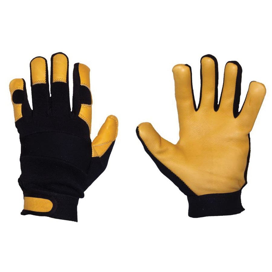 AG BP-300-2XL Work Gloves, 2XL, Leather Back