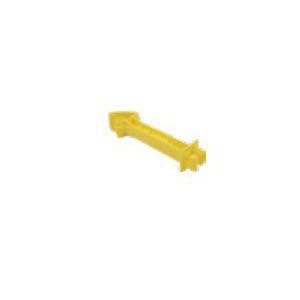 AgraTronix Snug T-Post Insulator Extender, Yellow