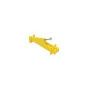 agraTronix Wood Post Insulator Extender 1/4 in Fence Wire Yellow