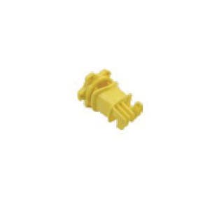 agraTronix I?15YR Round Post Insulator – 5/16" Wire, Yellow