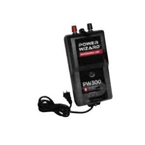 Power Wizard Fence Energizer, 0.3 J Output Energy, 110 V