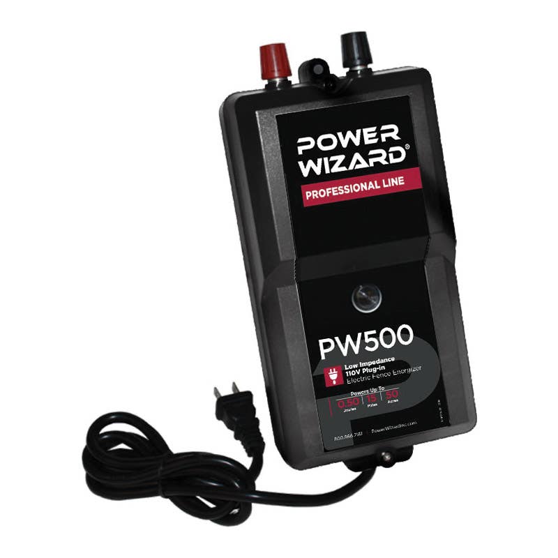 agraTronix Battery Fence Energizer 0.5 J Output 1–15 Mile Fence 12 V Battery