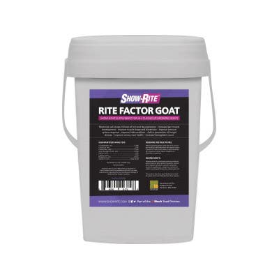 Show Rite Rite Factor Goat Feed, 5.75 Lb.