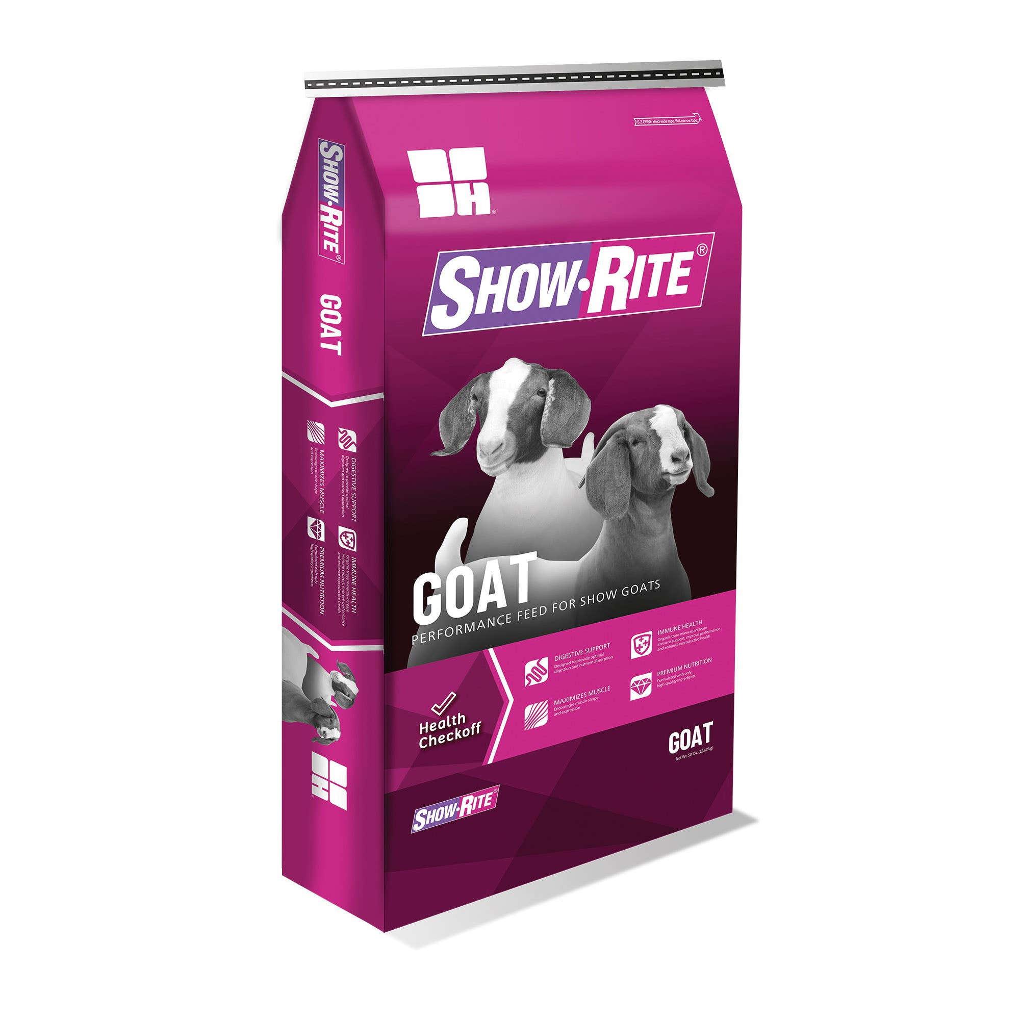 Show Rite Advancer PLUS Goat Feed, 50 Lb. Bag