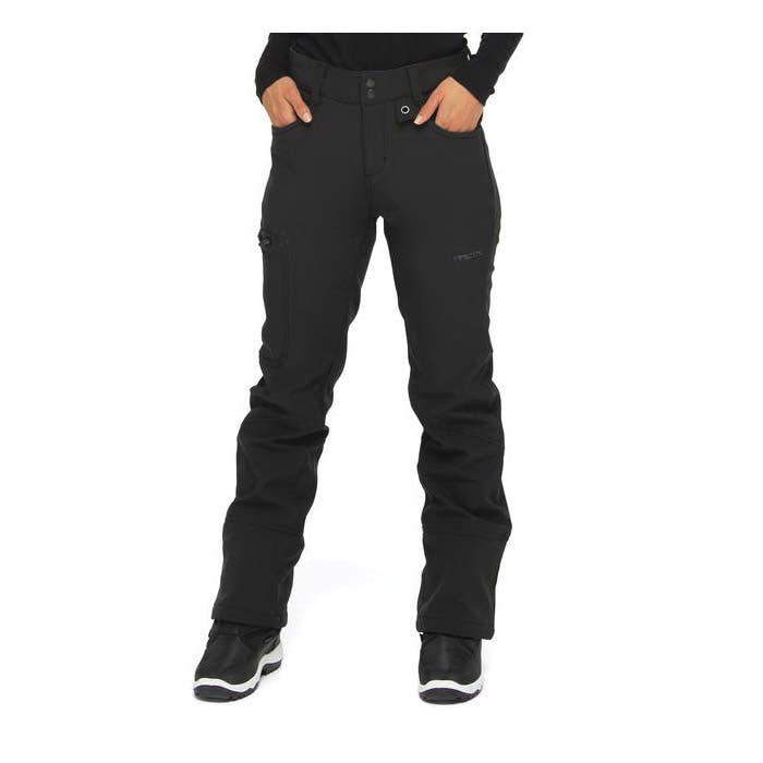 Arctix Sarah Skin Snow Pants, S, 29 to 30 in, Black, Active, Stretchable