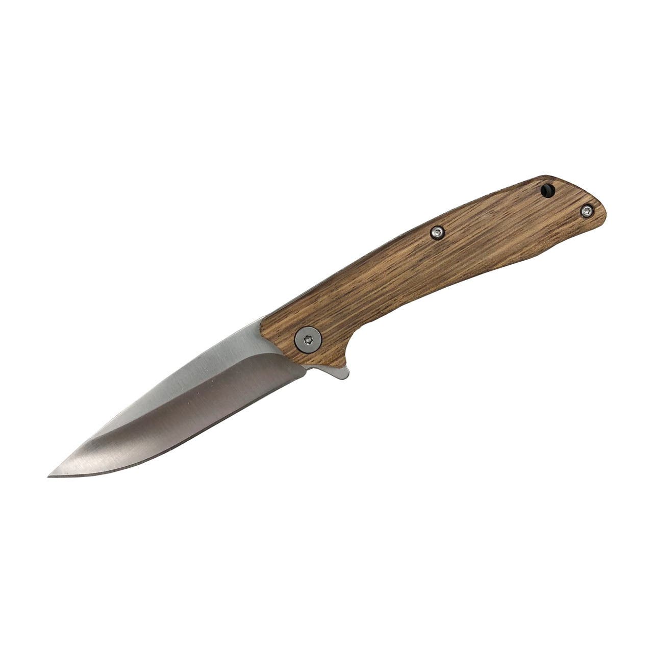 Roper Knives Jr Outlaw Series RP0037ZW Ball Bearing Folding Knife, 3-1/2 in L Blade, Stainless Steel Blade