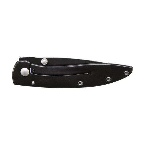 Smith & Wesson CKLPBCP Folding Knife, 2.28 in L Blade, HCS Blade, Black Handle