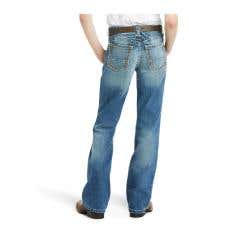 Ariat B4 Boundary Series 10018345-16R Jeans, Boy's, 16, Dakota, Bootcut, Relaxed, Regular