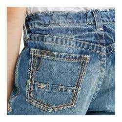 Ariat B4 Boundary Series 10018345-12R Jeans, Boy's, 12, Dakota, Bootcut, Relaxed, Regular