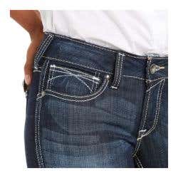 Ariat REAL Outseam Ella Series Jeans, S, 28 in, 33 in L, Celestial, Skinny, Slim, Regular, Stretchable