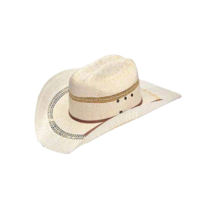 Ariat Hat, Men's, 6-3/4 in, Bangora, Ivory/Tan