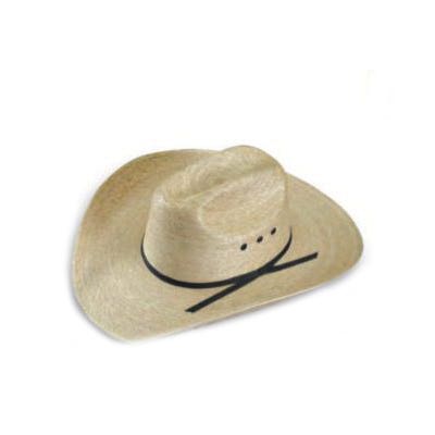 Atwood Hat with Eyelets, Hereford, 6-7/8 in, Palm Leaf