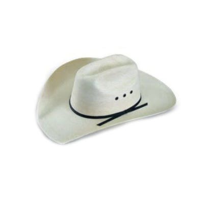 Atwood Hat with Eyelets, Hereford, 7-5/8 in, Palm Leaf - HERLCCE5X758