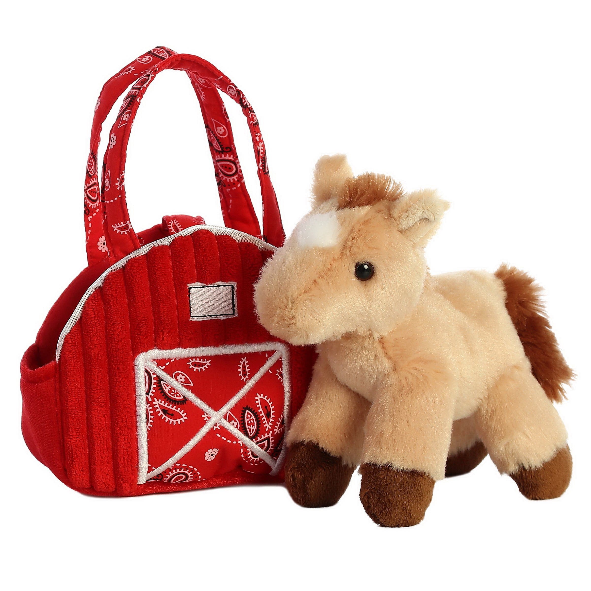 Aurora Barn Bag, 7 in, Red