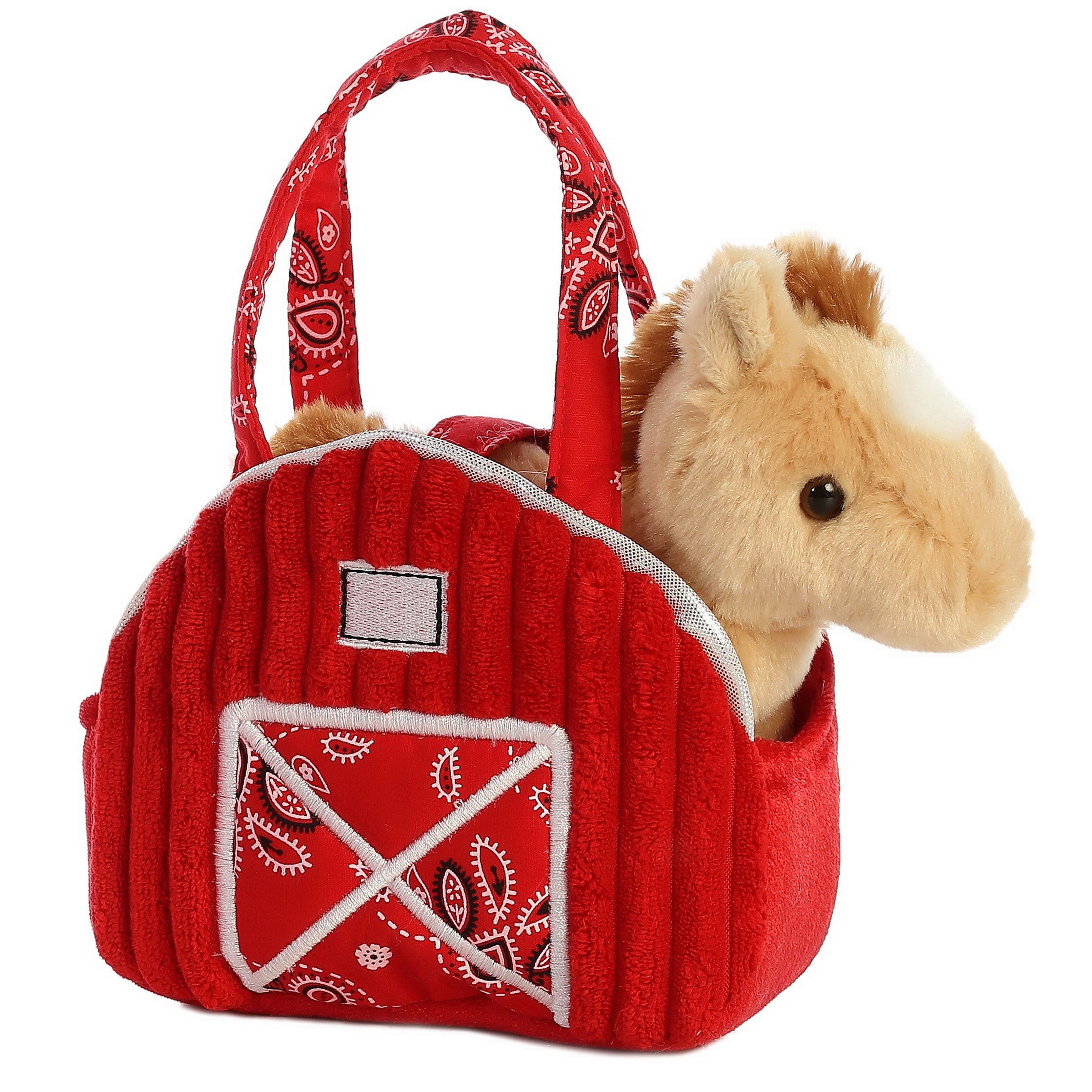 Aurora Barn Bag, 7 in, Red