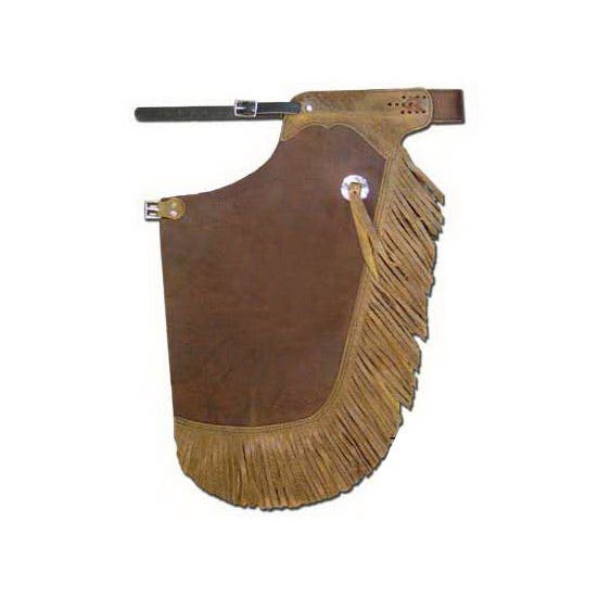 B Bar B Stock Basic Batwing Chap, Leather, Earthtone - 798554