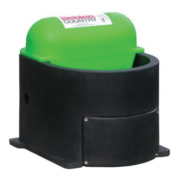 Behlen Country Companion and Horse Waterer with Heat Polyester Styrofoam Urethane Black